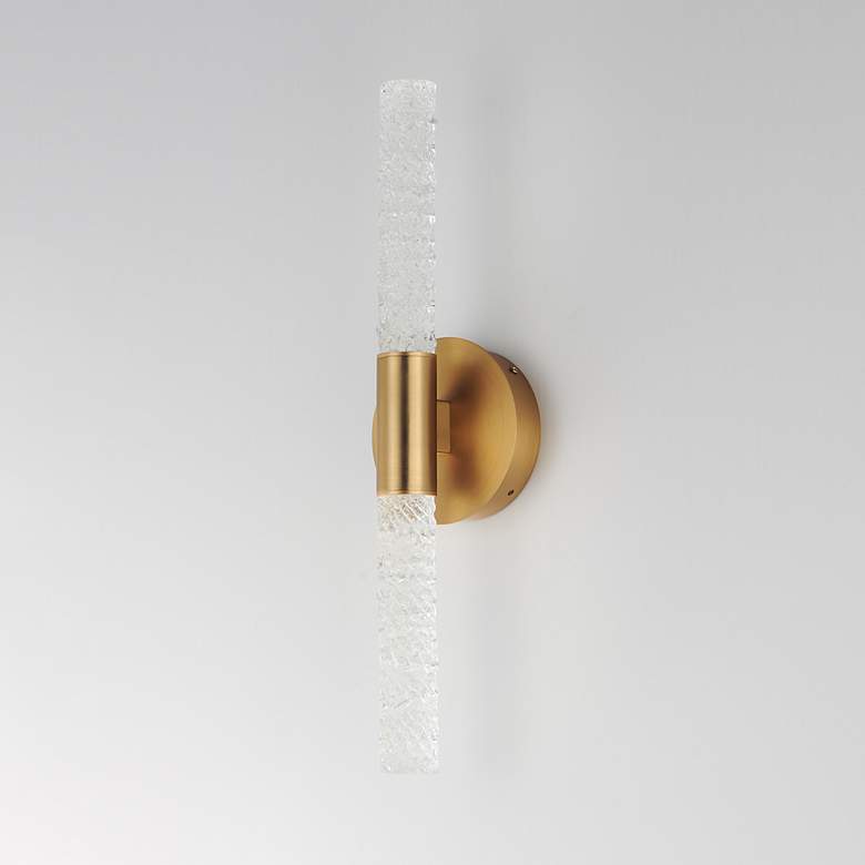 Image 4 Maxim Duchess 20" High Natural Aged Brass 2-Light Wall Sconce more views