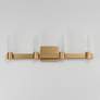 2_Maxim Duchess 29" Wide Natural Aged Brass 4-Light Wall Sconce more views