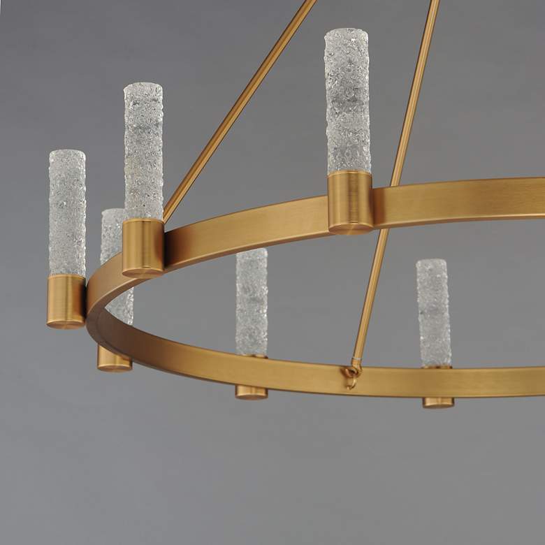 Image 4 Maxim Duchess 44" Wide Natural Aged Brass 12-Light Chandelier more views