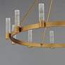 4_Maxim Duchess 44" Wide Natural Aged Brass 12-Light Chandelier more views
