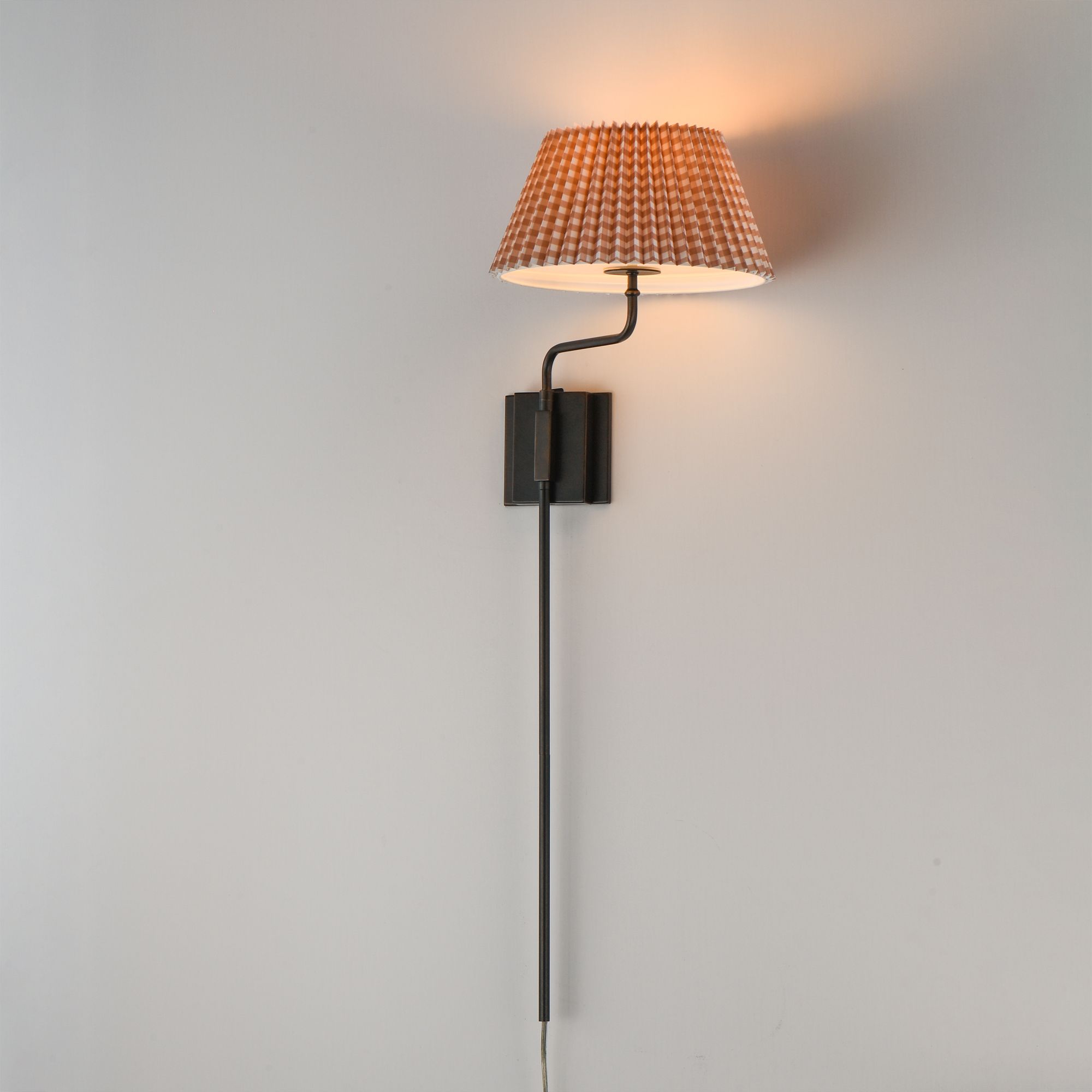 Image 5 Maxim Dunbridge 39 1/4" H Rustic Beige/Antique Bronze 1-Light Wall Sconce more views
