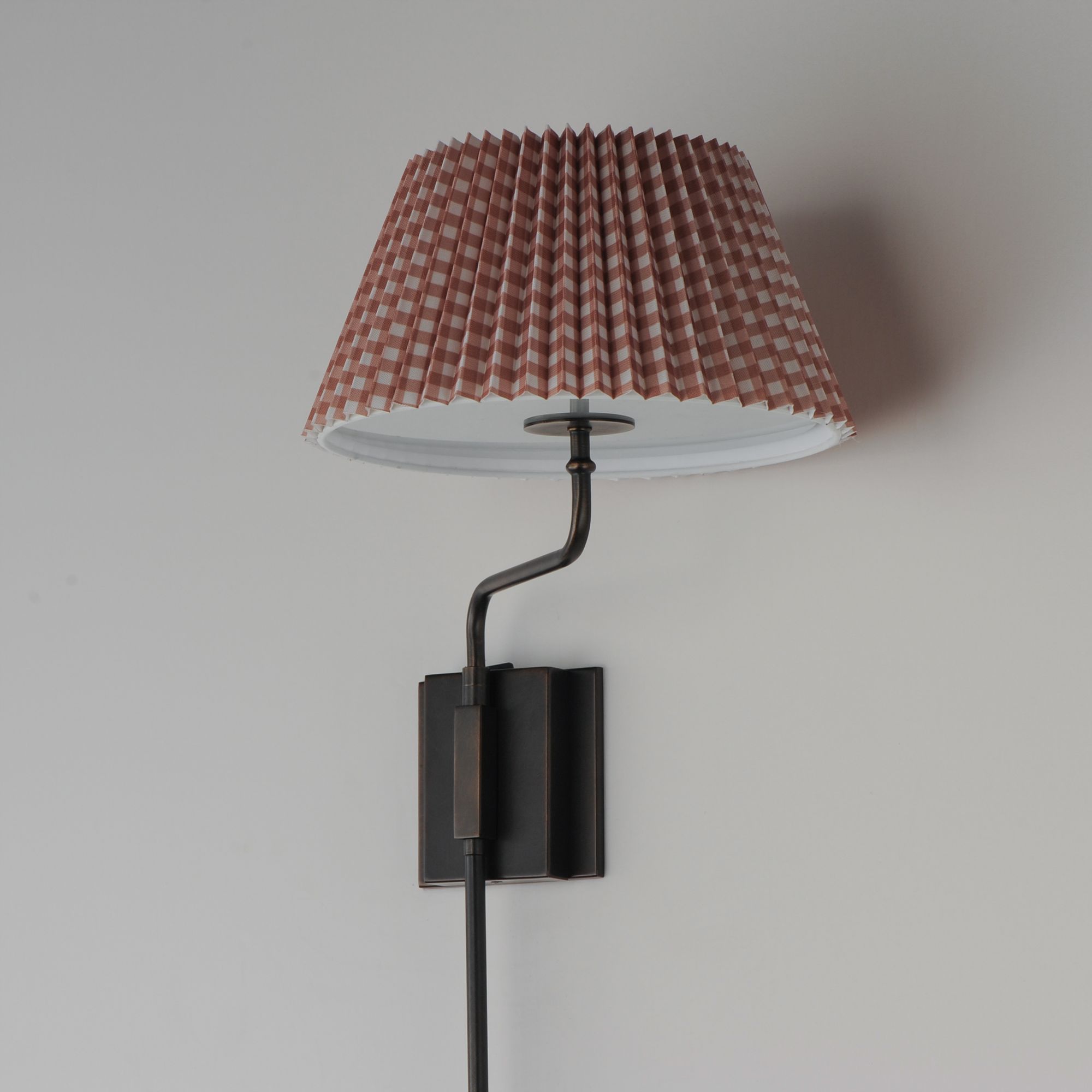 Image 6 Maxim Dunbridge 39 1/4" H Rustic Beige/Antique Bronze 1-Light Wall Sconce more views
