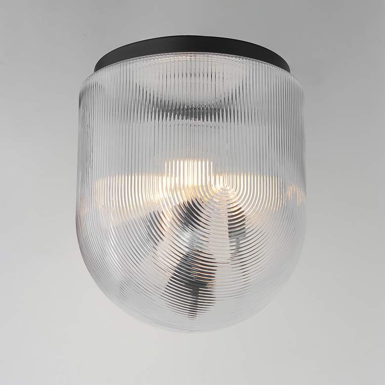 Image 2 Maxim Dune 16" Black Ceiling Light more views