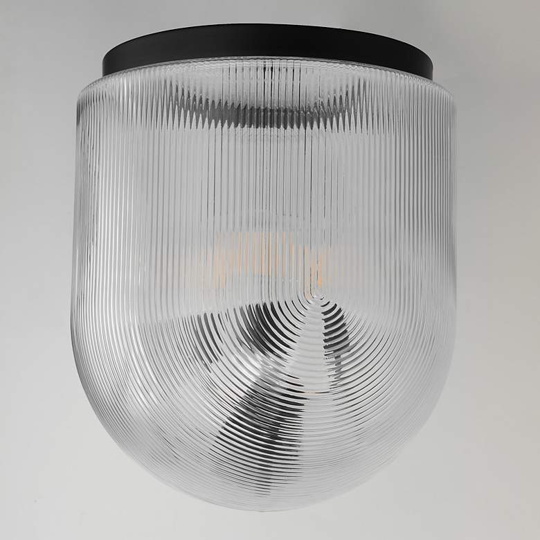 Image 4 Maxim Dune 16" Black Ceiling Light more views