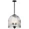 Maxim Dune 16" Wide Black 4-Light Pendant