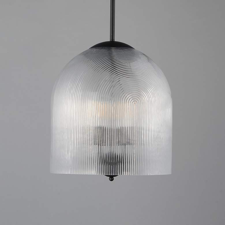Image 2 Maxim Dune 16" Wide Black 4-Light Pendant more views