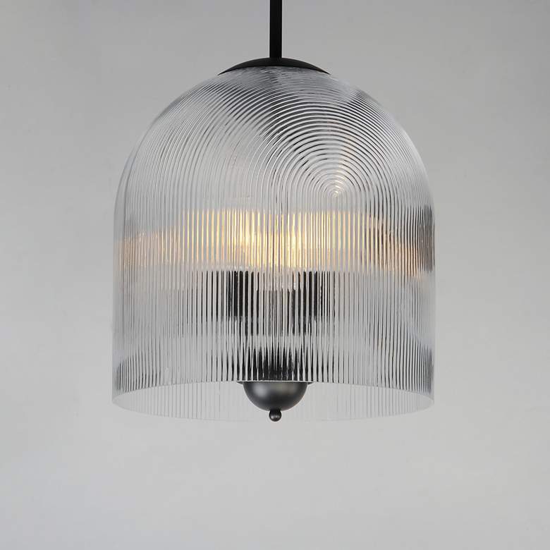 Image 3 Maxim Dune 16" Wide Black 4-Light Pendant more views