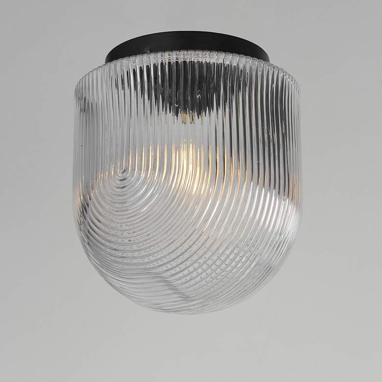 Image 3 Maxim Dune 9" Black Ceiling Light more views