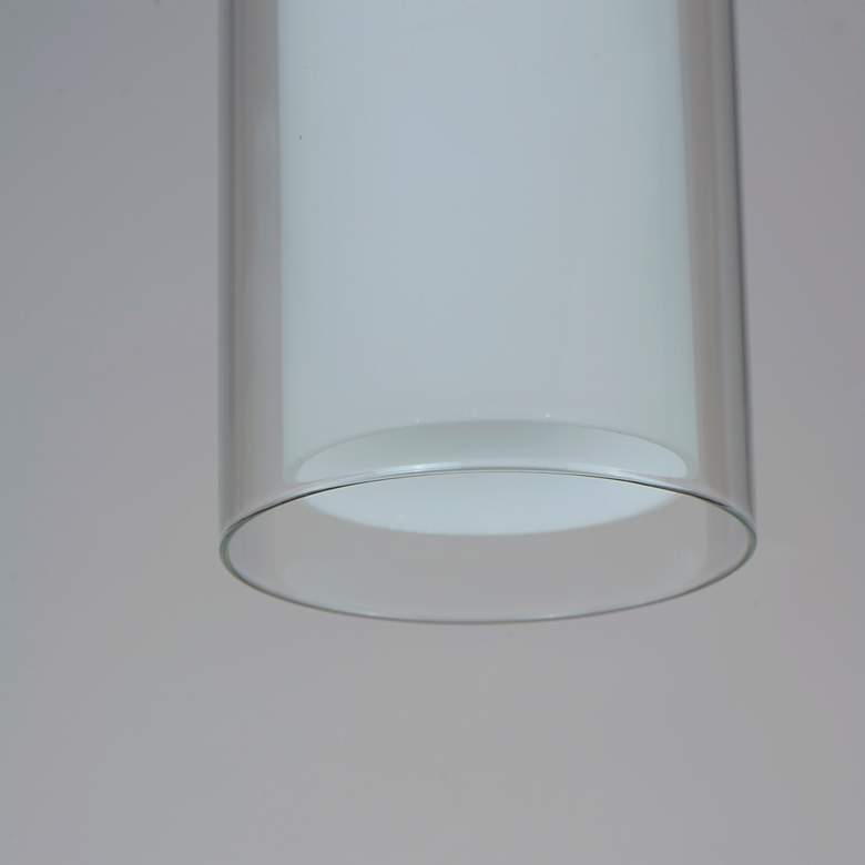 Image 5 Maxim Duo 4 1/2" Wide Satin Nickel LED Mini Pendant more views