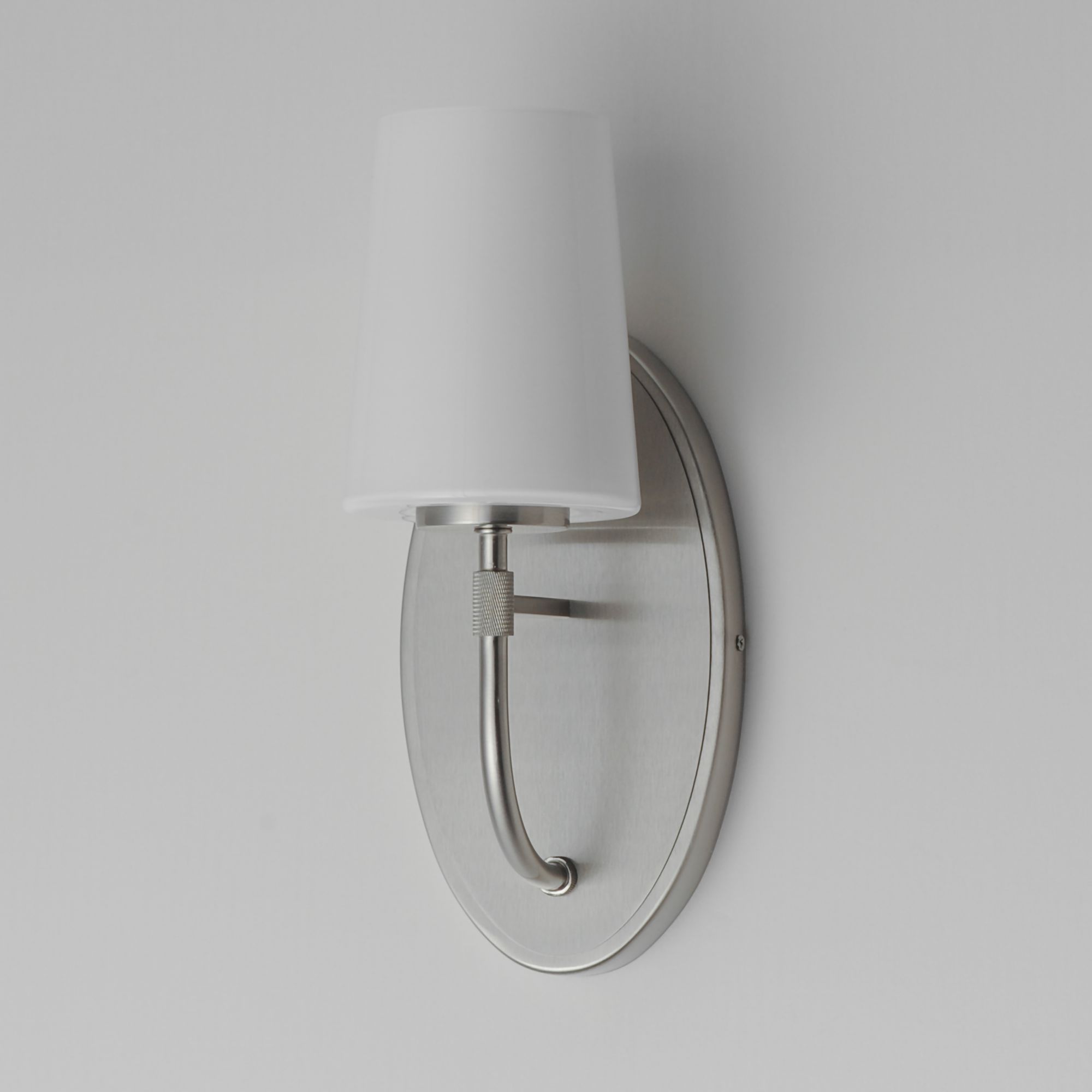 Image 4 Maxim Durham 13 1/4" High Satin Nickel 1-Light Sconce more views