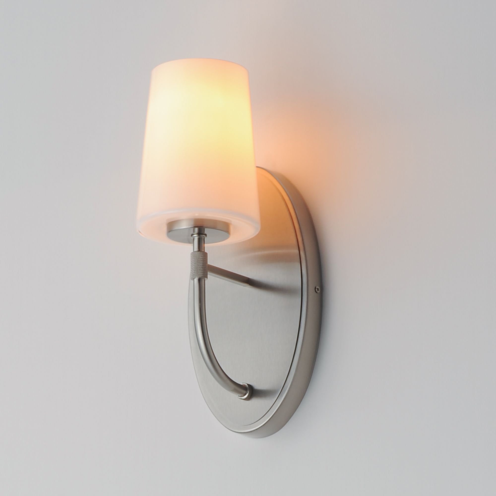 Image 5 Maxim Durham 13 1/4" High Satin Nickel 1-Light Sconce more views