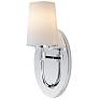 1_Maxim Durham 13" High Polished Chrome 1-Light Sconce