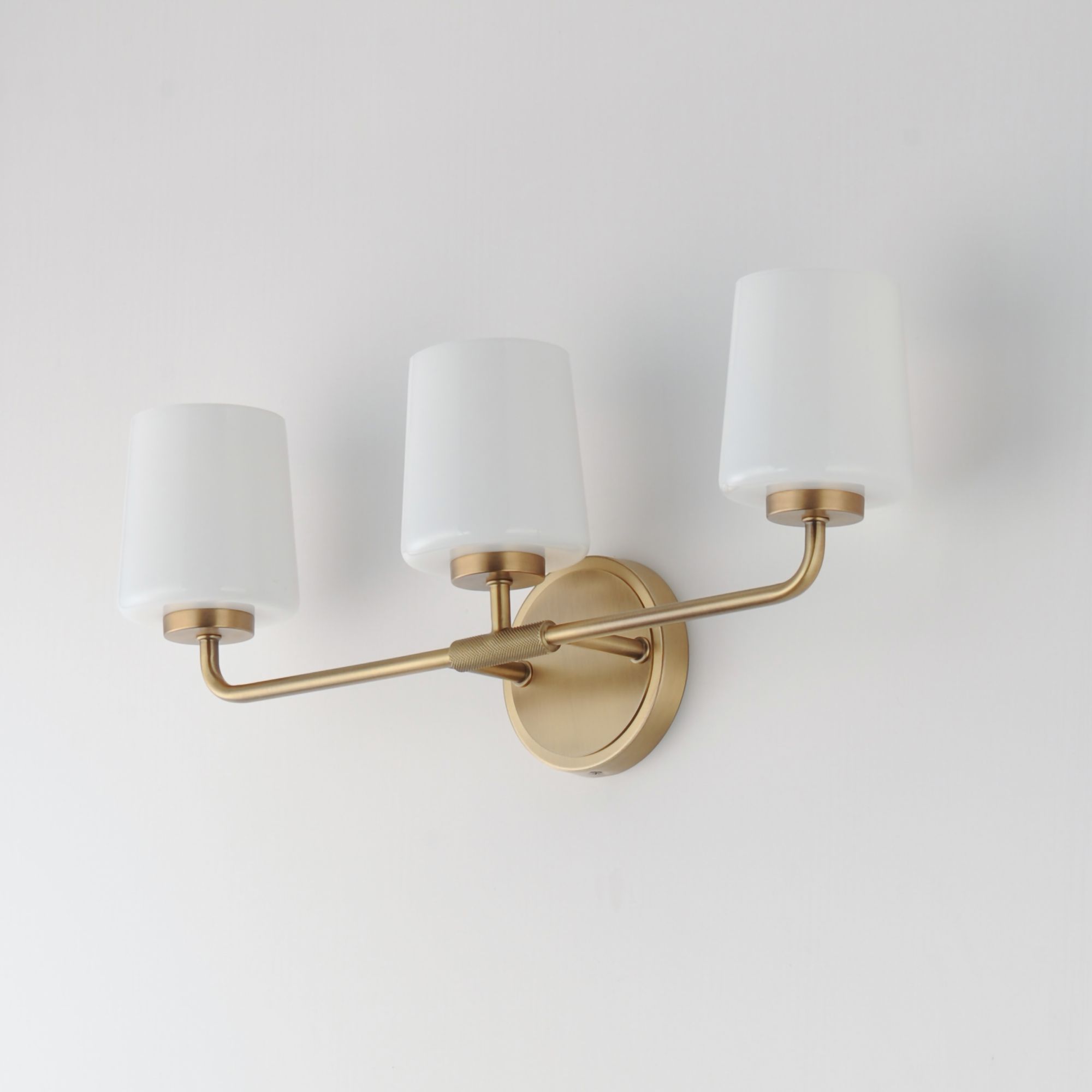 Image 4 Maxim Durham 23" Wide Natural Aged Brass 3-Light Bath Vanity more views