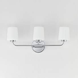Image2 of Maxim Durham 23" Wide Polished Chrome 3-Light Bath Vanity more views