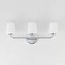 Thumbnail2 of Maxim Durham 23" Wide Polished Chrome 3-Light Bath Vanity more views