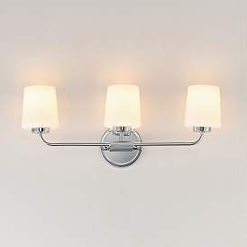 Image3 of Maxim Durham 23" Wide Polished Chrome 3-Light Bath Vanity more views