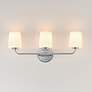Thumbnail3 of Maxim Durham 23" Wide Polished Chrome 3-Light Bath Vanity more views