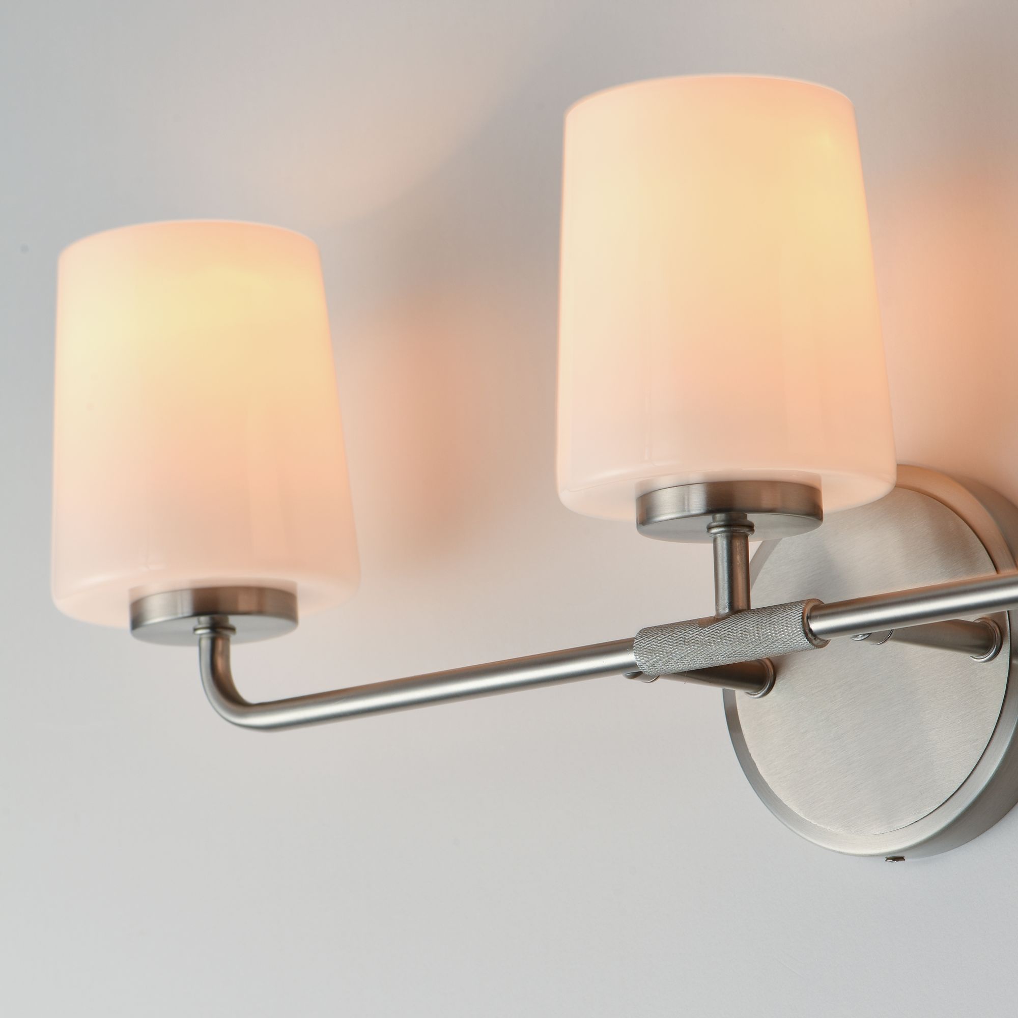 Image 6 Maxim Durham 23" Wide Satin Nickel 3-Light Bath Vanity more views