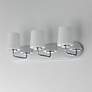 4_Maxim Durham 24" Wide Polished Chrome 3-Light Strip Bath Vanity more views