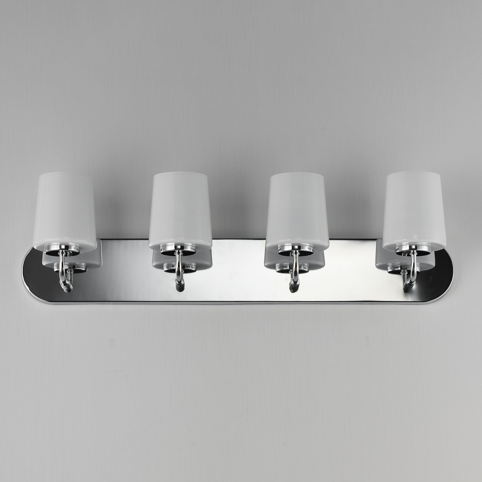 Image 2 Maxim Durham 30" Wide Polished Chrome 4-Light Strip Bath Vanity more views