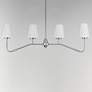 2_Maxim Durham 38 1/2" Polished Chrome 4-Light Linear Chandelier more views