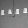 4_Maxim Durham 38 1/2" Polished Chrome 4-Light Linear Chandelier more views