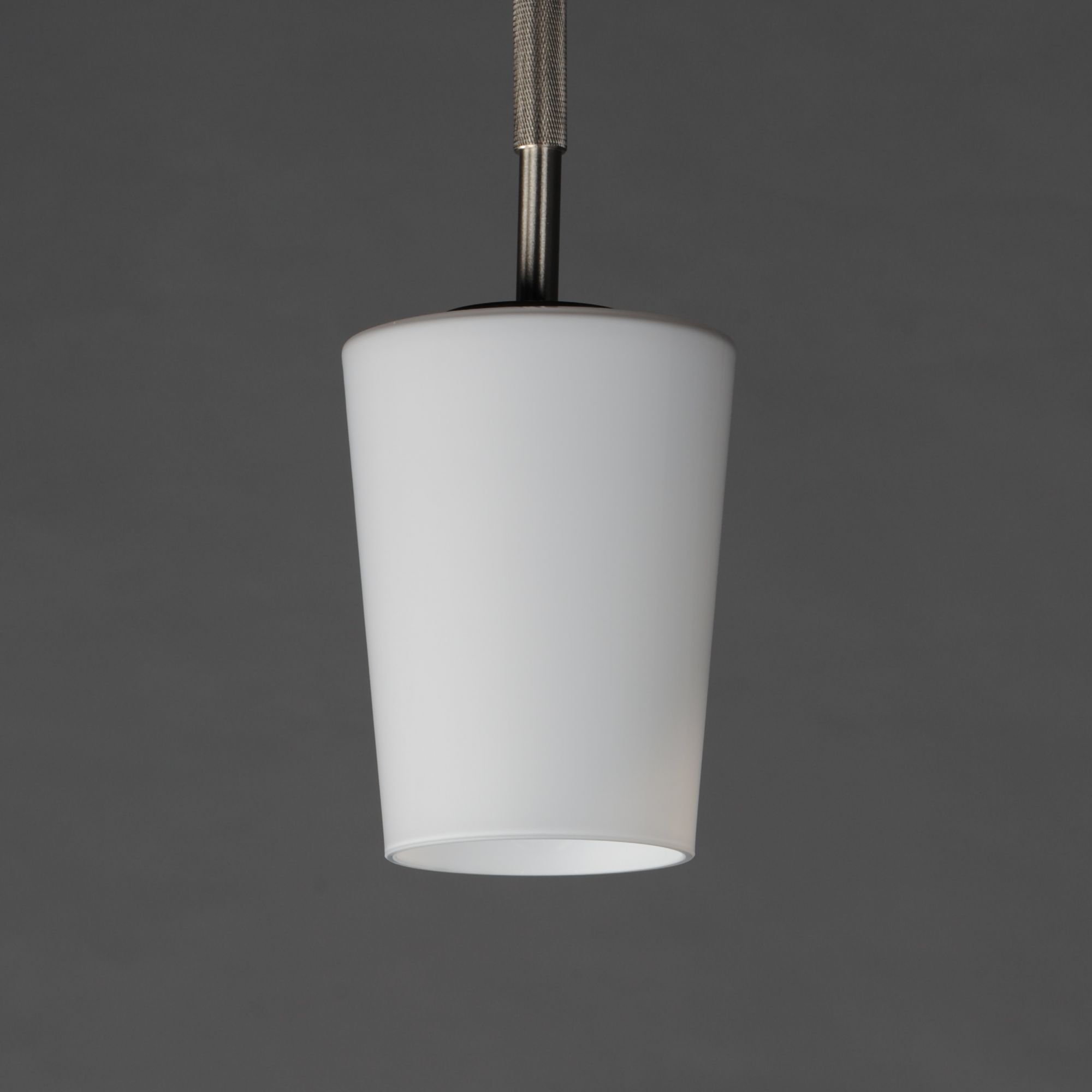 Image 5 Maxim Durham 4 1/2" Wide Satin Nickel 1-Light Pendant more views