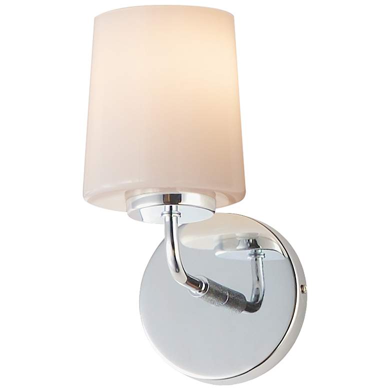 Image 1 Maxim Durham 9" High Polished Chrome 1-Light Wall Sconce