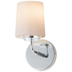 Maxim Durham 9" High Polished Chrome 1-Light Wall Sconce