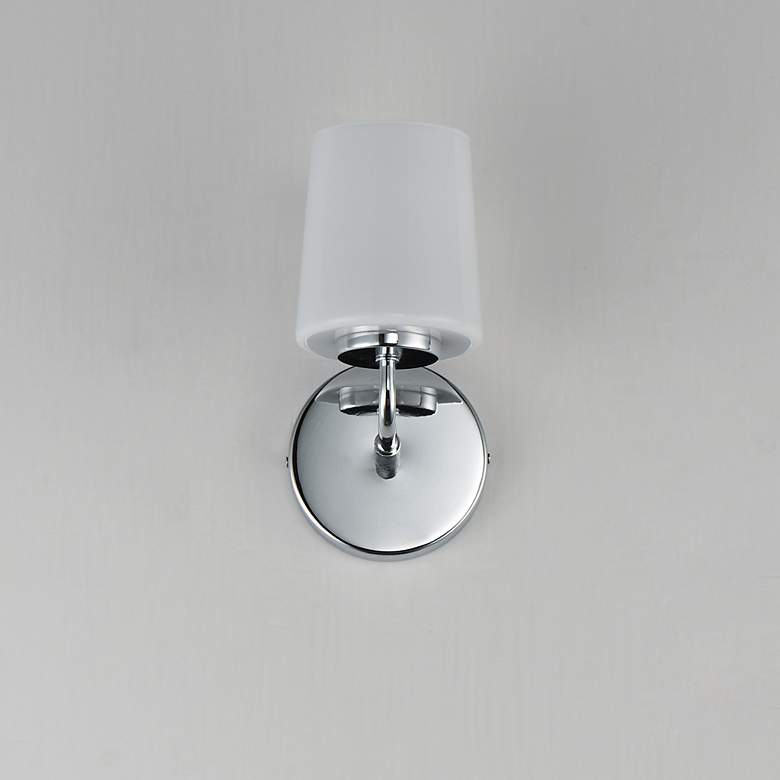 Image 2 Maxim Durham 9" High Polished Chrome 1-Light Wall Sconce more views
