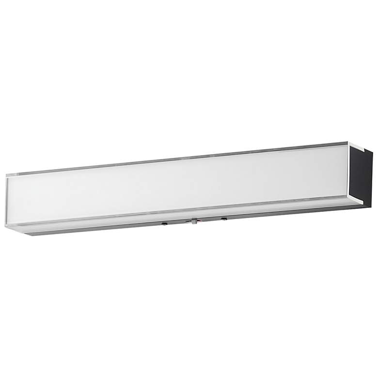 Image 1 Maxim Edge 18" Wide Black LED Bath Light