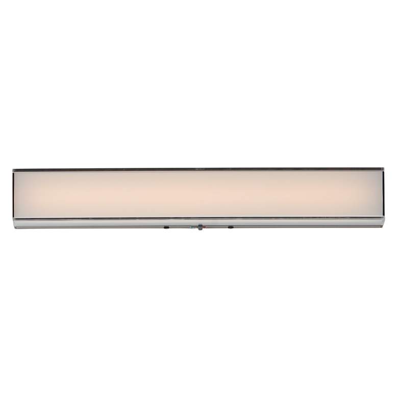 Image 3 Maxim Edge 18" Wide Black LED Bath Light more views