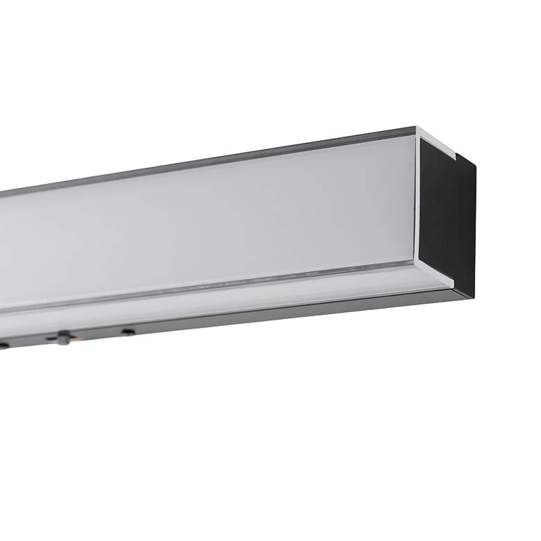 Image 5 Maxim Edge 18" Wide Black LED Bath Light more views