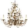 3_Maxim Elegante 29" Classic Etruscan Gold Vine and Crystal Chandelier