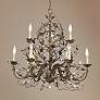 2_Maxim Elegante 29" Classic Etruscan Gold Vine and Crystal Chandelier