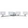 Maxim Elle Collection Chrome 4-Light Wall Sconce