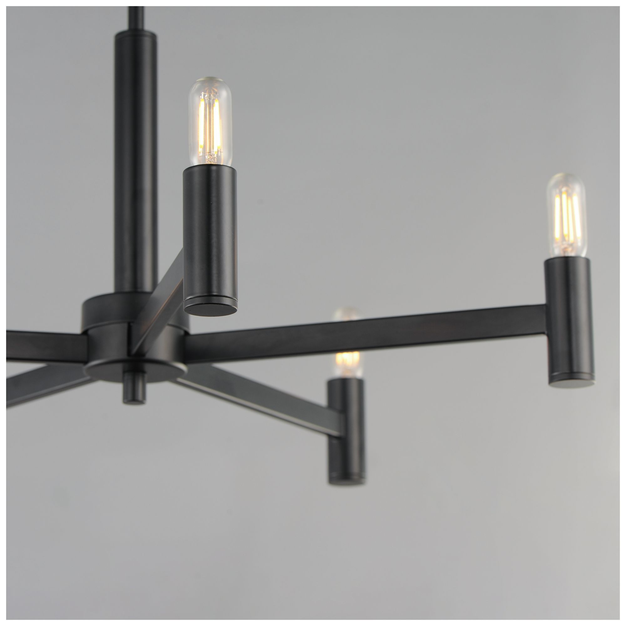 Image 5 Maxim Emana 24" Wide Black 5-Light Chandelier more views