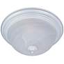 1_Maxim Essentials 15 1/2" Wide White Bowl Ceiling Light