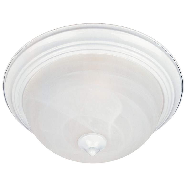 Image 2 Maxim Essentials 15 1/2" Wide White Bowl Ceiling Light more views