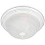 2_Maxim Essentials 15 1/2" Wide White Bowl Ceiling Light more views