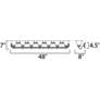 2_Maxim Essentials 48"W Oil-Rubbed Bronze 7-Light Bath Light more views