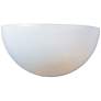 1_Maxim Essentials 5 1/2" High White Wall Sconce