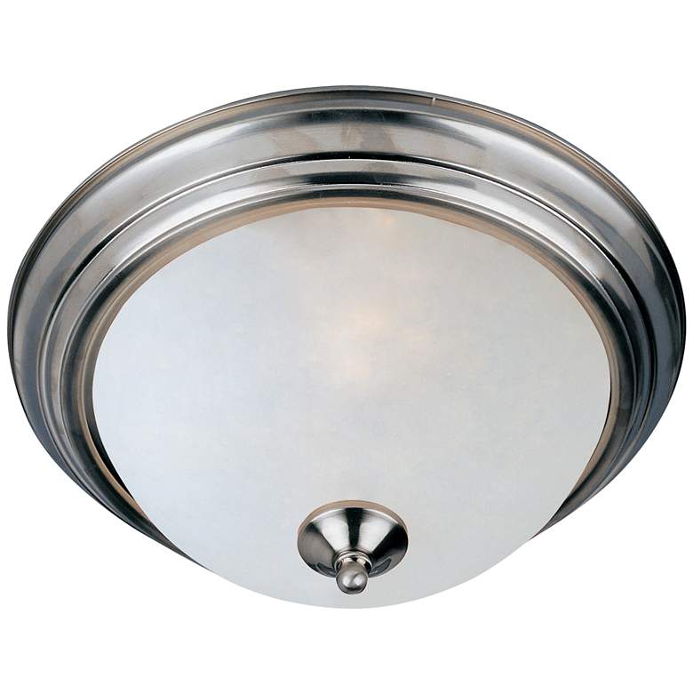 Image 1 Maxim Essentials 584x 15.9" Wide Flush Mount Button Ceiling Light