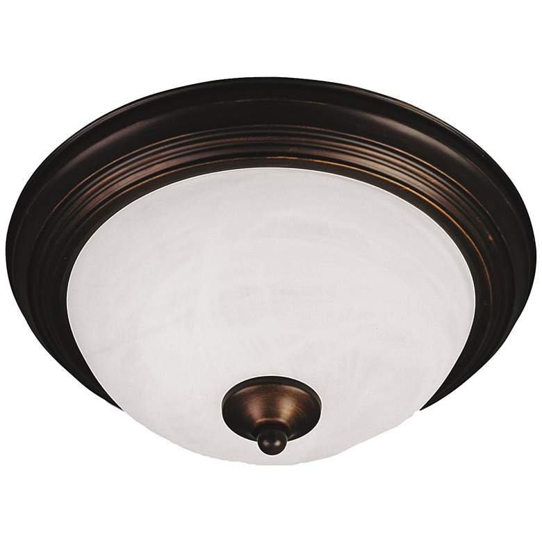 Image 1 Maxim Essentials 584x 15.9" Wide Traditional Flush Mount Ceiling Light