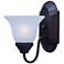 Maxim Essentials 8" High Traditional Oil Rubbed Bronze Wall Sconce