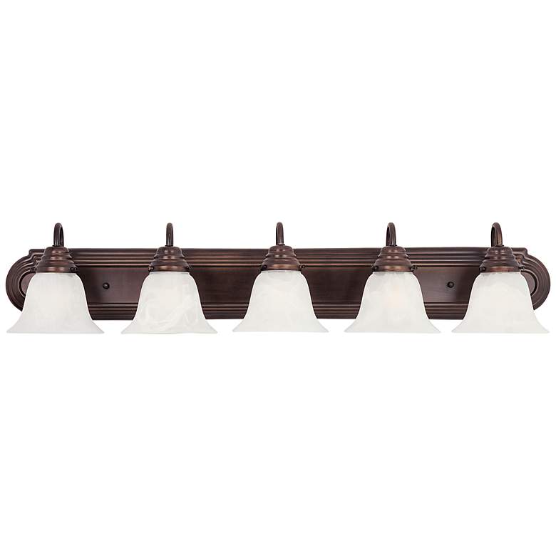 Image 1 Maxim Essentials 801x 5-Light Traditional Bath Vanity Light