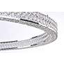 3_Maxim Eternity 30" Wide LED Polished Chrome Pendant Ring Light more views