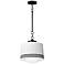 Maxim Eureka 11 3/4" Wide Black Mini Pendant