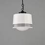 2_Maxim Eureka 11 3/4" Wide Black Mini Pendant more views