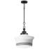 Maxim Eureka 13 3/4" Wide Black Pendant Light